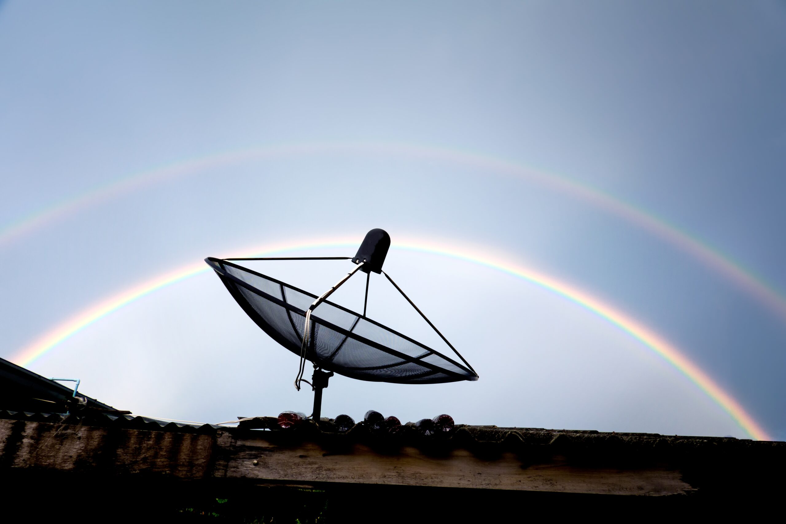 Geostationäre Satelliten ein ganz normaler Satellit?