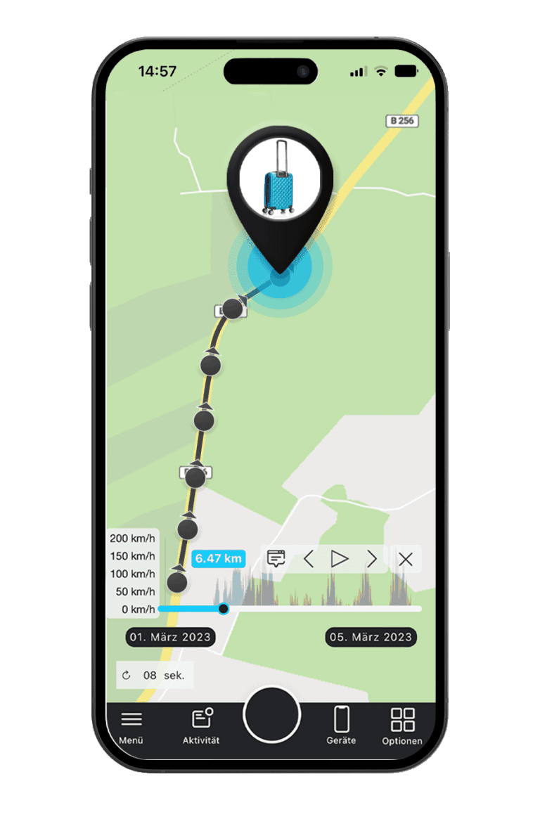 Koffer Tracker GPS Tracker Koffer Gepäck Ortung