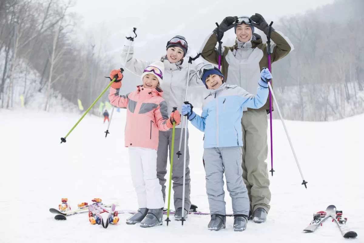Kinder Skifahren Sicherheit
