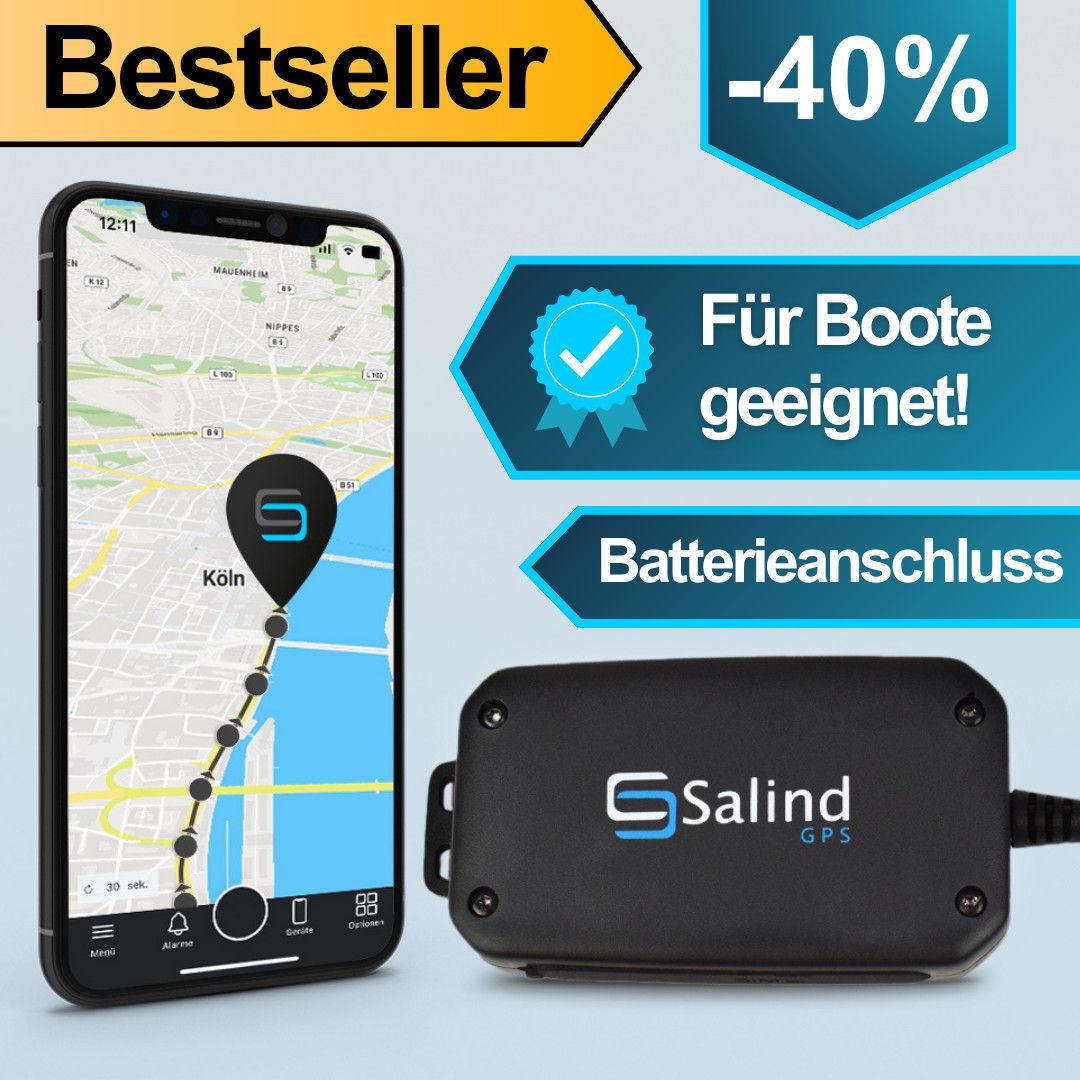 Salind 01 Bestseller Boote - GPS Tracker Boot - für Bootsmotor / Außenborder