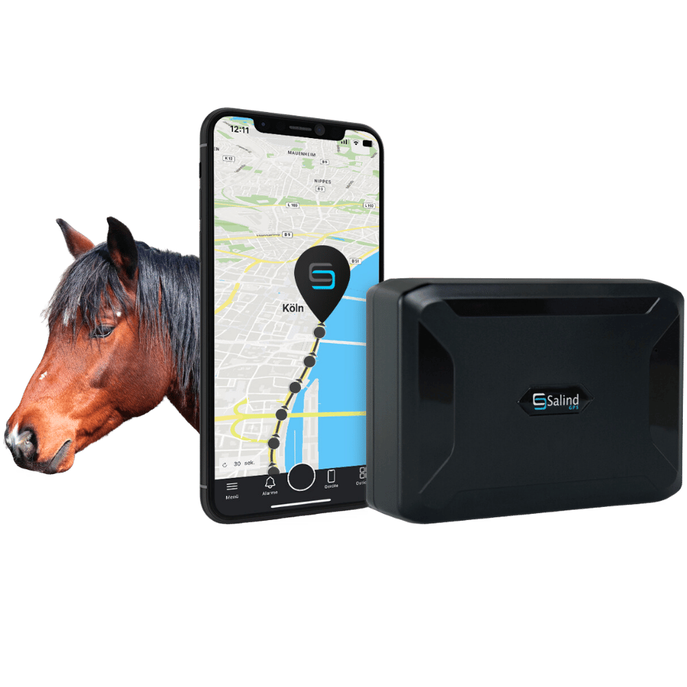 Pferde GPS Herosektion 2 - GPS Tracker Pferd Offenstall - für Reiter zum Ausreiten