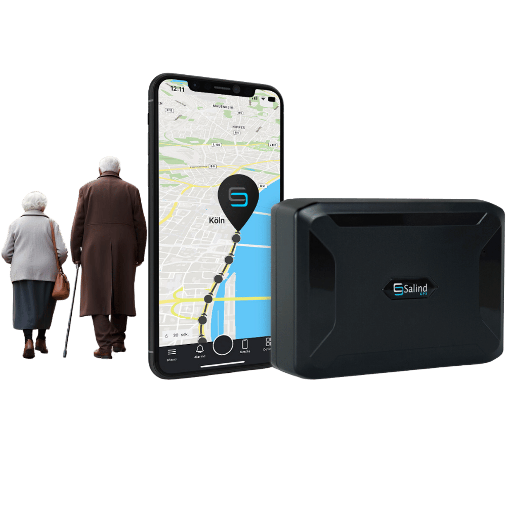 Seniorentracker Herosektion Bild 2 - GPS Tracker Senioren -  für Demenzkranke - großer Akku