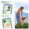 Streckenspeicher & Geozaun - Salind DOG Tracker 4G GPS Tracker für Hunde